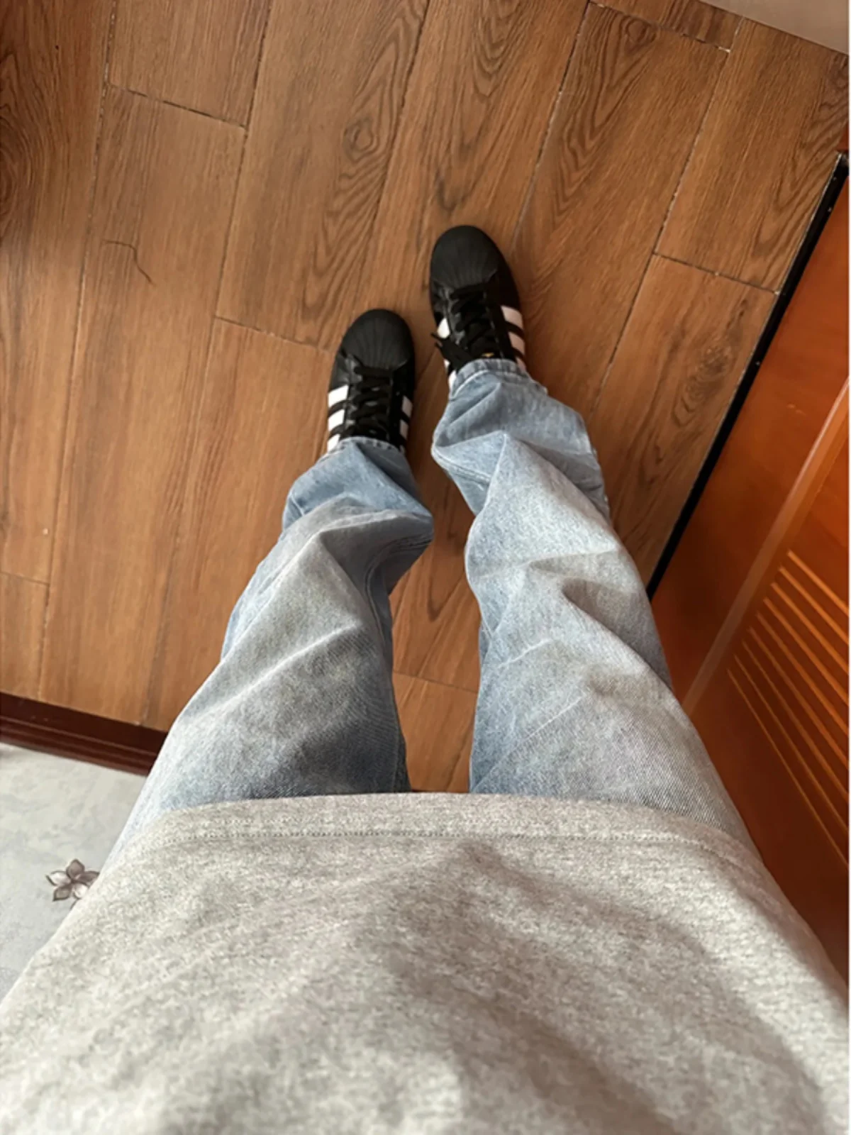 

Мужские джинсы Cleanfit Slim Fit с прямыми штанинами в стиле High Street, американские зимние модные джинсы со средней/высокой талией на молнии