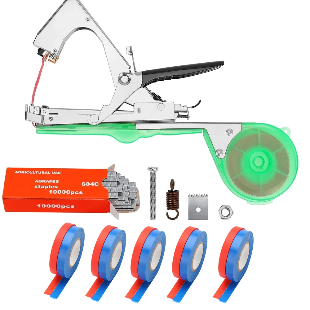 

Branch tying machine, agricultural manual branch tying machine, branch tying machine+10 random straps+10000 nails+blade screws