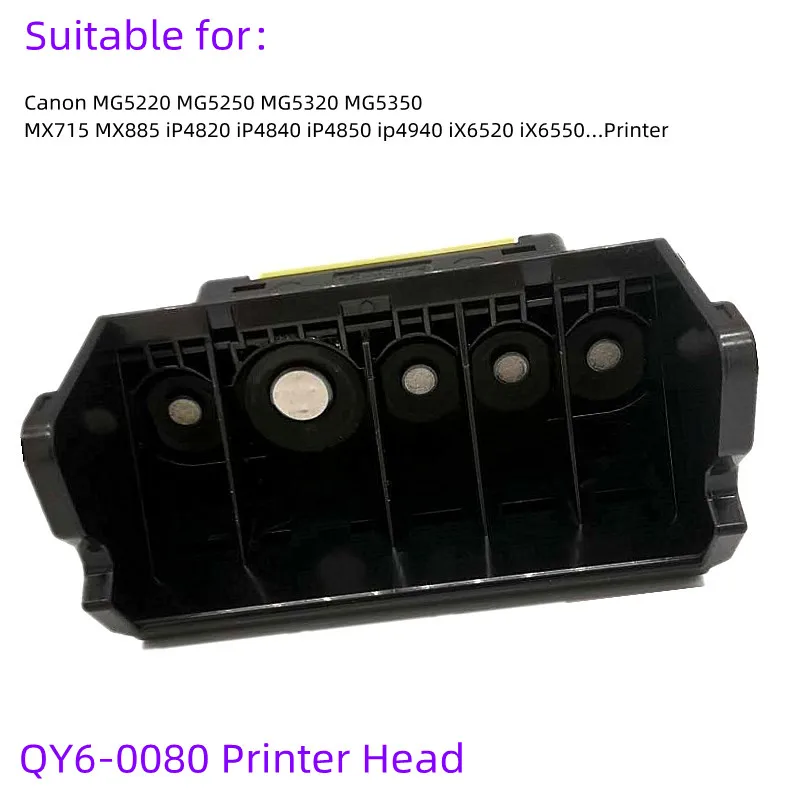 Cabezal de impresión QY6-0080 para impresora Canon MG5220, MG5250, MG5320, MG5350, MX715, MX885, iP4820, iP4840, iP4850, iX6520, iX6550