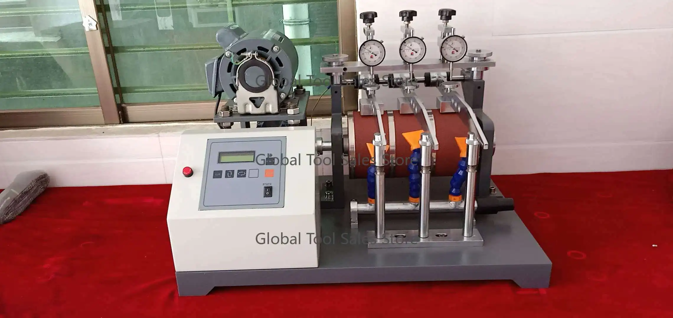 

Shoe Sole & Rubber Abrasion Testing Machine – Professional Wear Resistance Tester