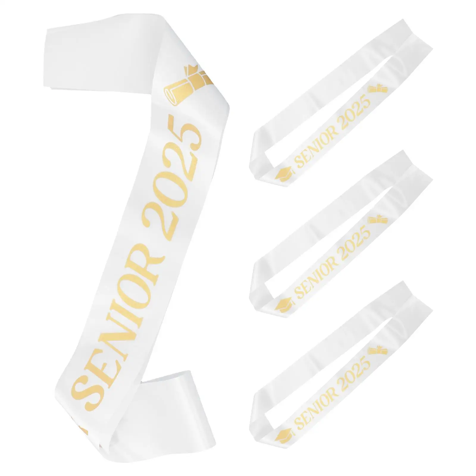

4 PCS Graduation Season Etiquette Belt Party Decorations Graduate Sash Senior Night Gifts Shoulder Strap Sashes Cloth Cheer