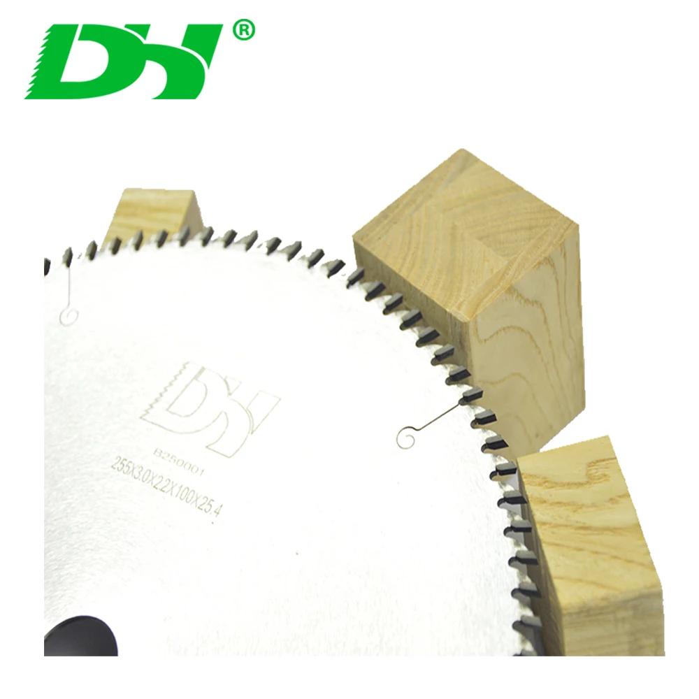 Dh Brand Circular Saw Blade Carbide Tipped Diamond Wood Cutting Smooth Machine Tool Sharpness Cutting Welded Customized Size