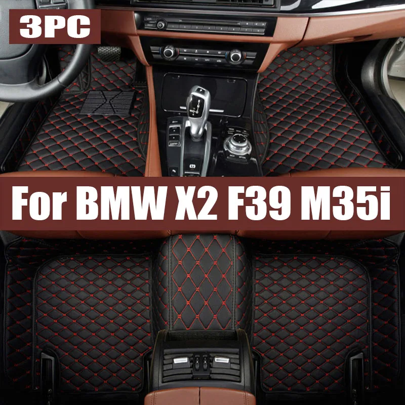 

Car Floor Mat for BMW X2 F39 M35i 2018~2023 2019 Parts Special Foot TPE Interior Liner Carpet Pad Custom Cover Rug trunk mat