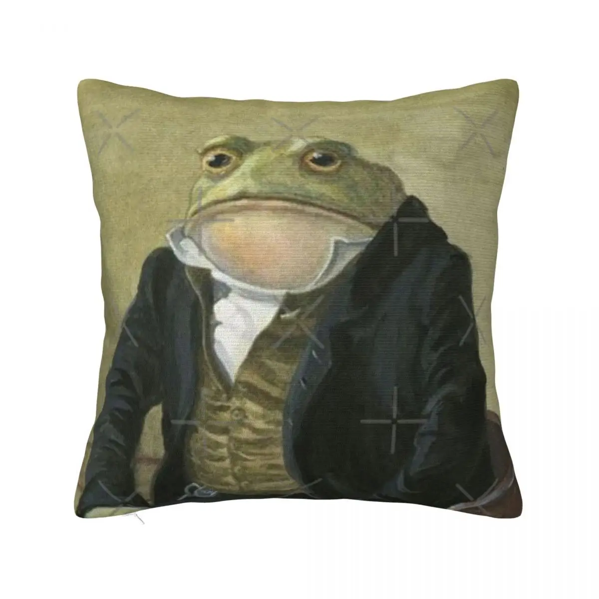 Colonel Toad Sir Toad Pillow Pillowcase 40X40 Decorative Pillowcase Pillow Case Pillow Cover