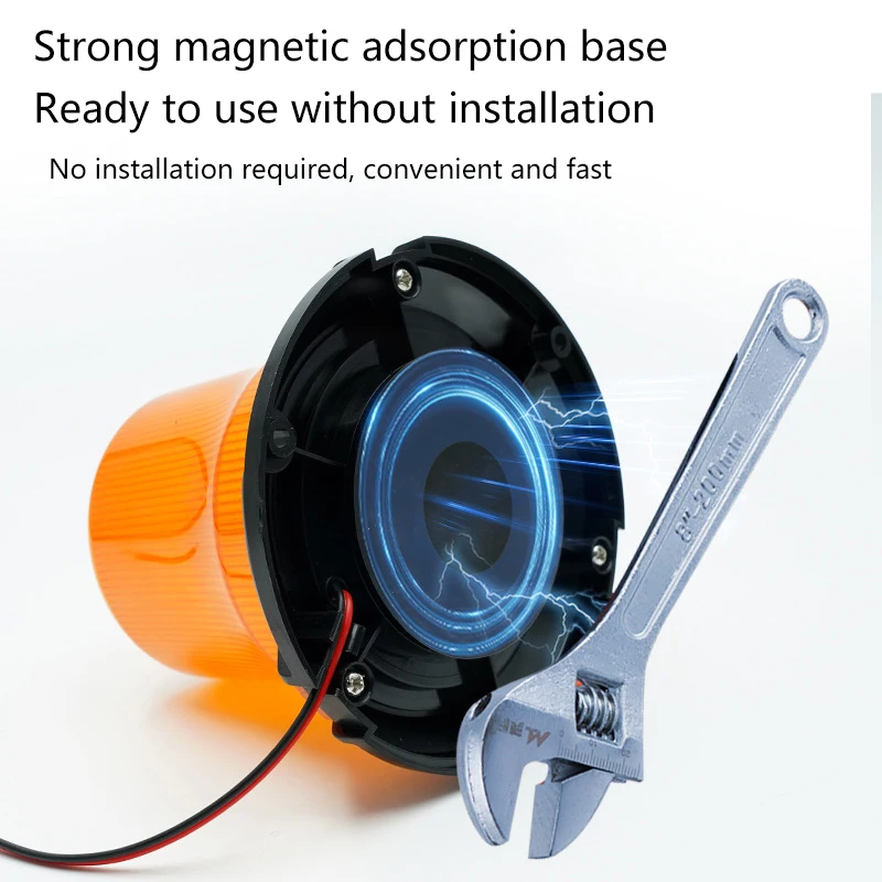 Warning light, universal roof LED warning signal light, guard booth patrol and rotating warning light