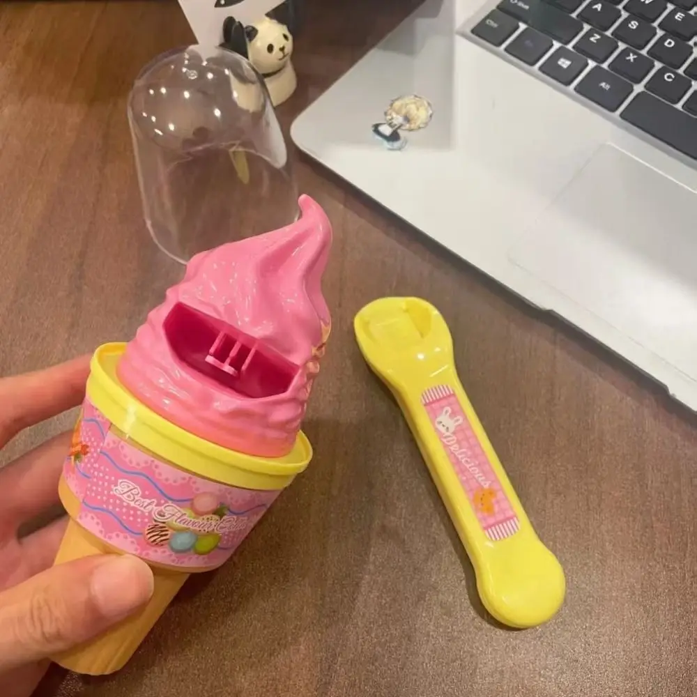 Popsicles conjunto de alimentação de sorvete simulação role play alimentação de alimentos educação precoce fingir jogar casa brinquedos ferramenta de aprendizagem