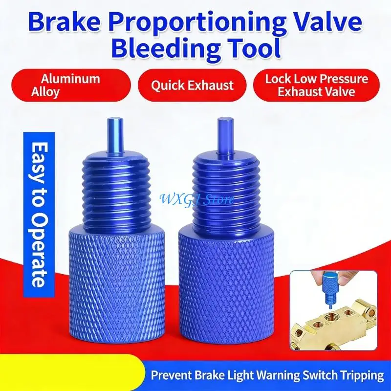 37JE Valves Bleeder For DISC DRUM PV4 AC 172-1371 Combination Valves Aluminum Alloy