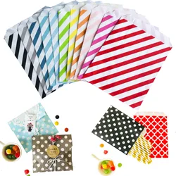 13x18cm Paper Bag Wedding Decoration Party Gift Guest Cake Candy Little Gift Card Cookie Food Safe Bag Baby Shower Christmas