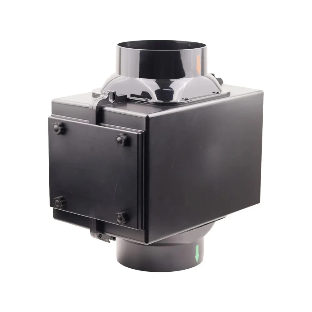 3 Layers Purification Filter Box with Hepa and Carbon Filter For Ventilation System  System Heating And Cooling Ventilation