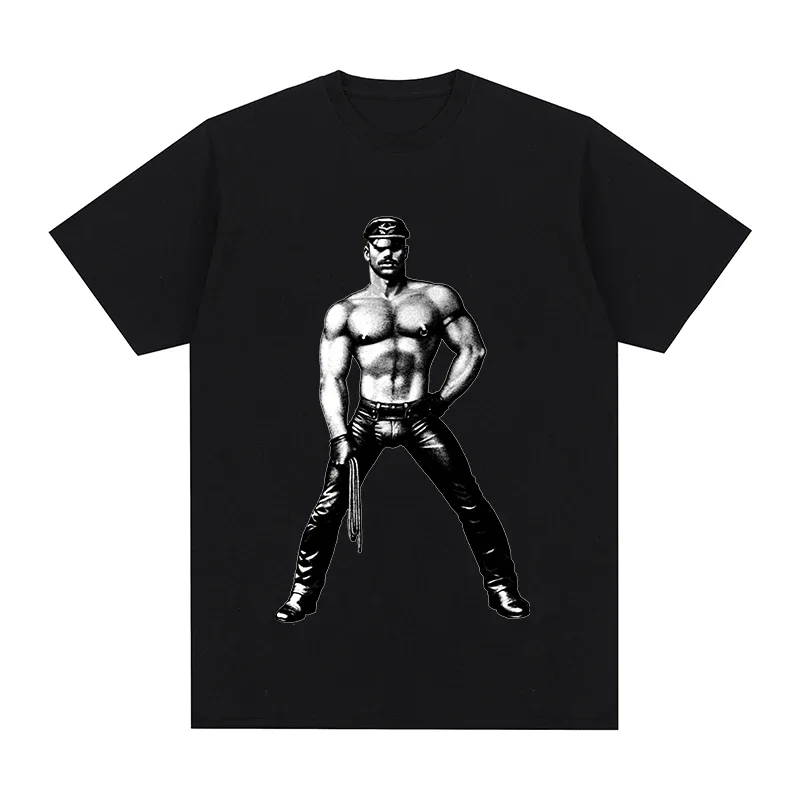 Cotton Men T Shirt New TEE TSHIRT Womens Tops Tom of Finland Art LGBT GAY Rainbow COWBOY Cops Boyfriend T-shirt