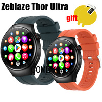 3in1 for Zeblaze Thor Ultra Strap Band Belt Smart watch Silicone women men Bracelet Screen Protector Film