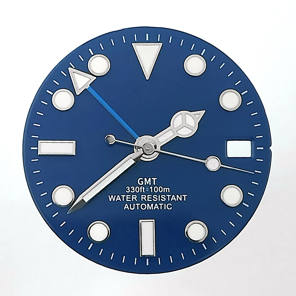 40,5 mm GMT Mechanisches Uhrengehäuse Passend für NH34 Uhrwerk Saphirglas Edelstahl Uhrenbox Uhrenteile Zubehör – Detail 14