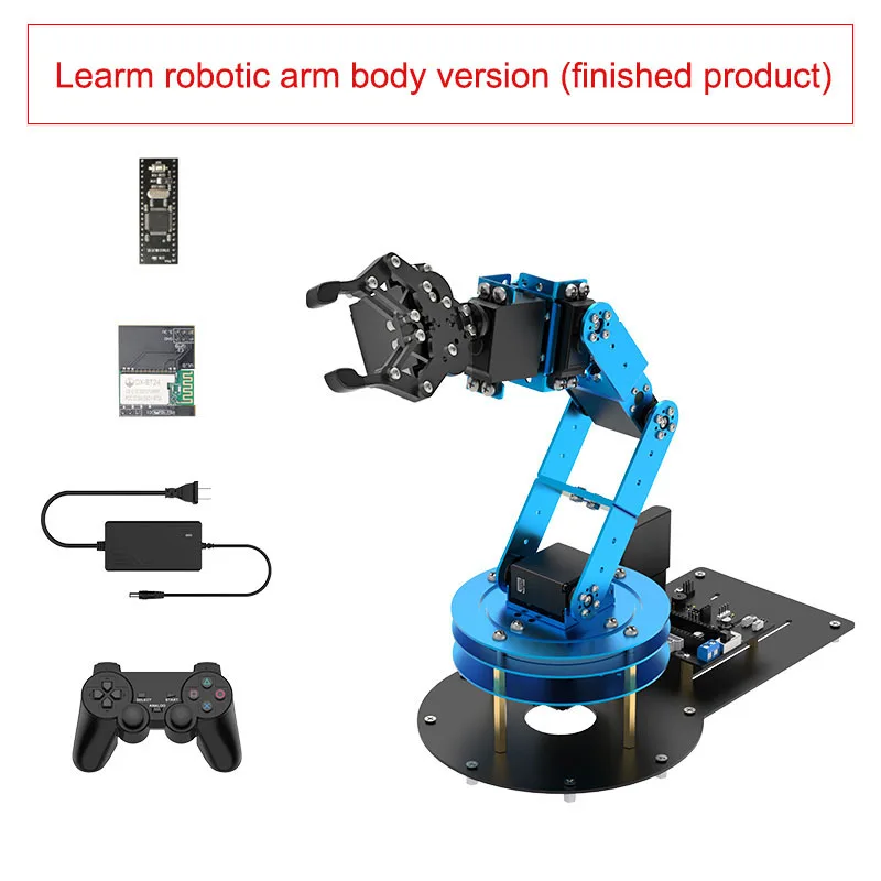 Robot Manipulator Metal Alloy Mechanical Arm Clamp Claw Kit Servo For  Robotic Education Programmable Kit