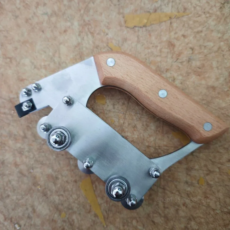 

PVC floor slotting knife two-way slotter manual push-pull slotting commercial sports floor with