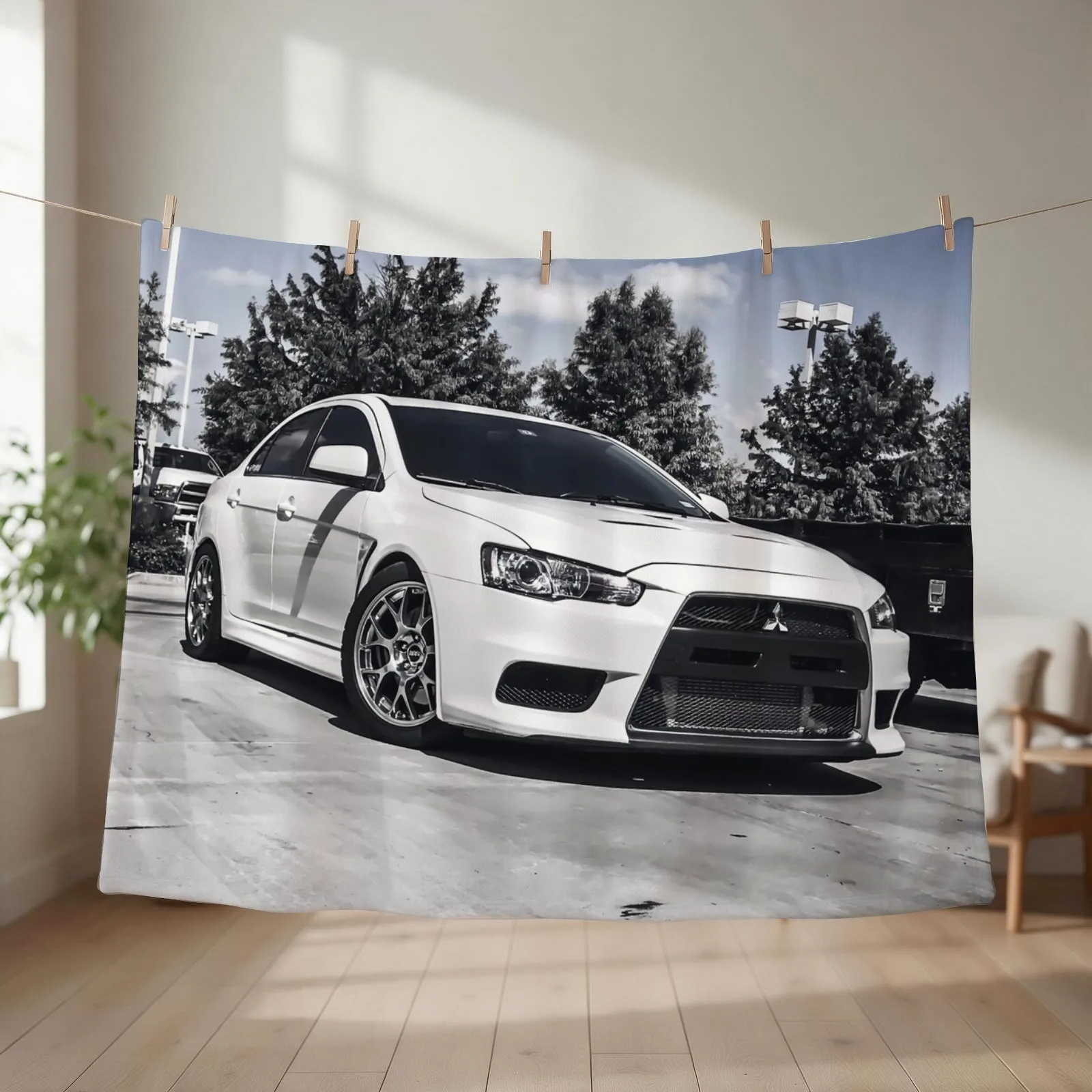 New Evolution X (1x1) Throw Blanket