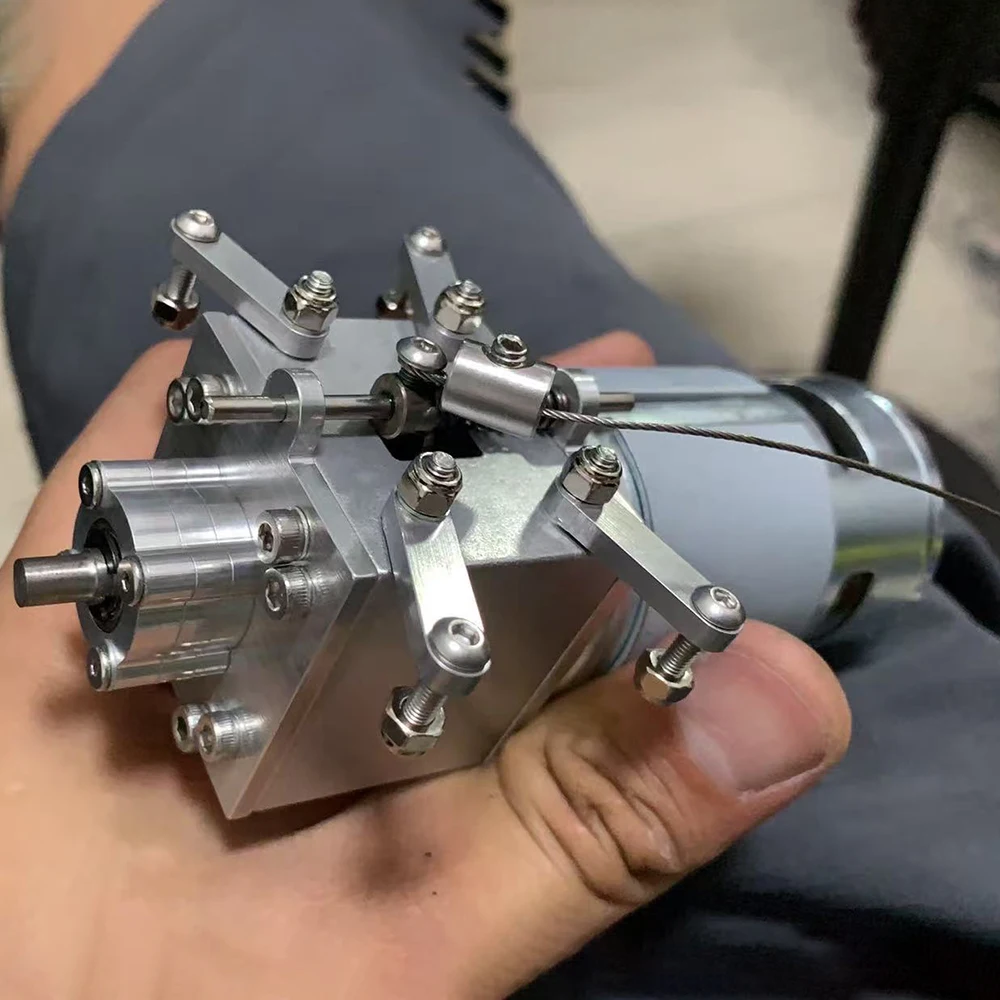 

Metal Two-speed Motor Gearbox 5mm Axle for 1/14 Tamiya RC Truck SCANIA 770S VOLVO 750 Mercedes-Benz ACTROS 3363 MAN Car Parts