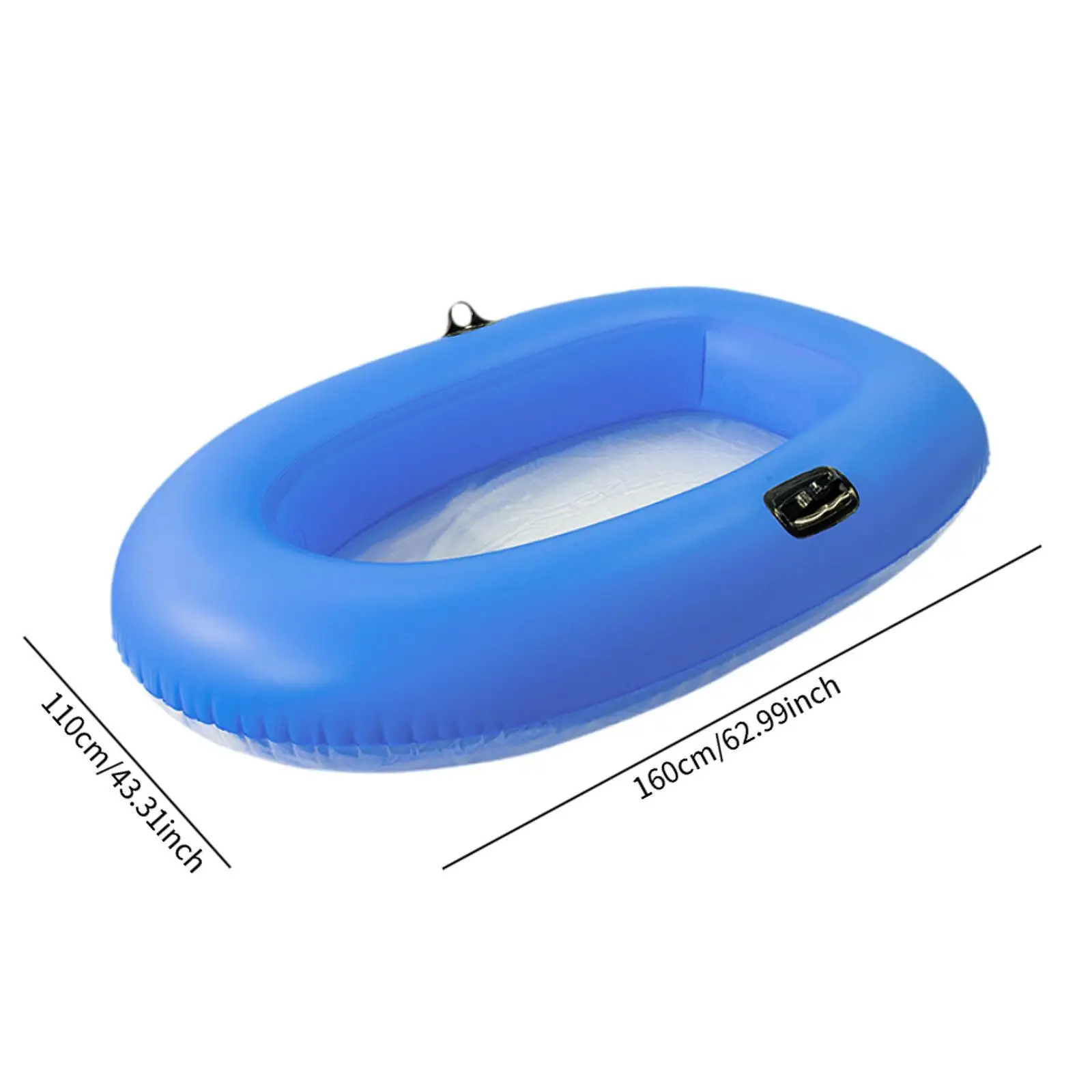 Inflatable Pool Raft with Handles Water Toy Portable Practical Pools Raft Toy Pool Float for Traveling Party Summer Lake Holiday