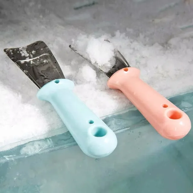 3-color Portable Metal Defrost Shovel Refrigerator Scraper Kitchen Cleaning Nonstick
