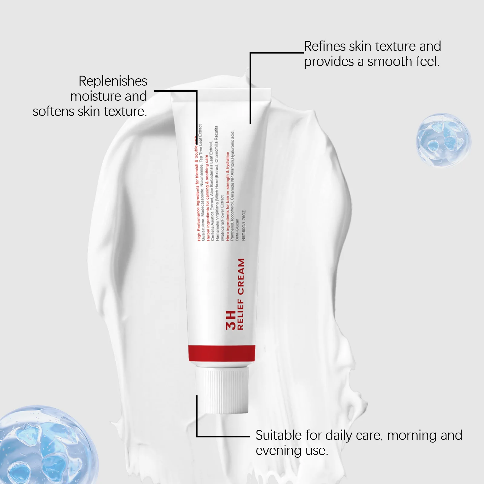 New Facial Moisturizer Collagen Tightening Firming Lifting Brighten Smooth Fine Line Deep Wr-inkle Korean Makeup Primer For Face view 6