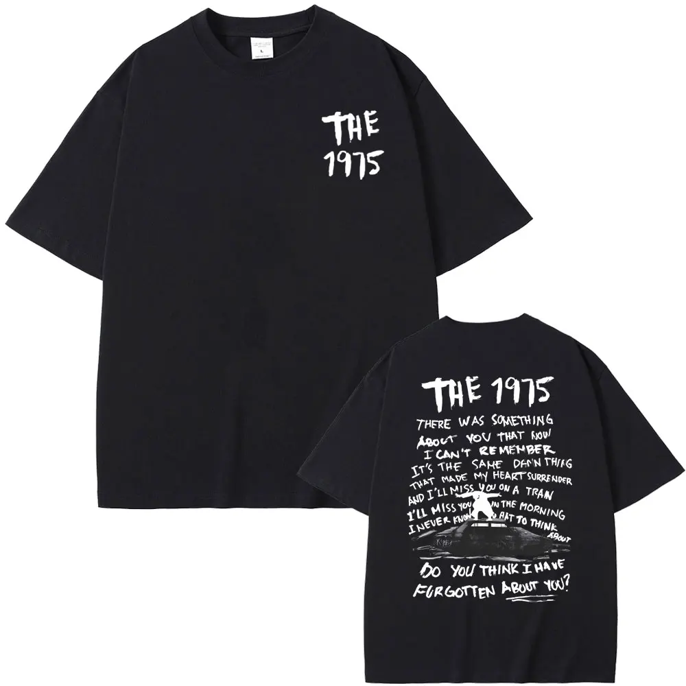 1975 Band 'About You' Printed T-Shirt Summer Funny Hip-Hop Album Tee Men’s and Women’s Cotton Casual Retro T-Shirt