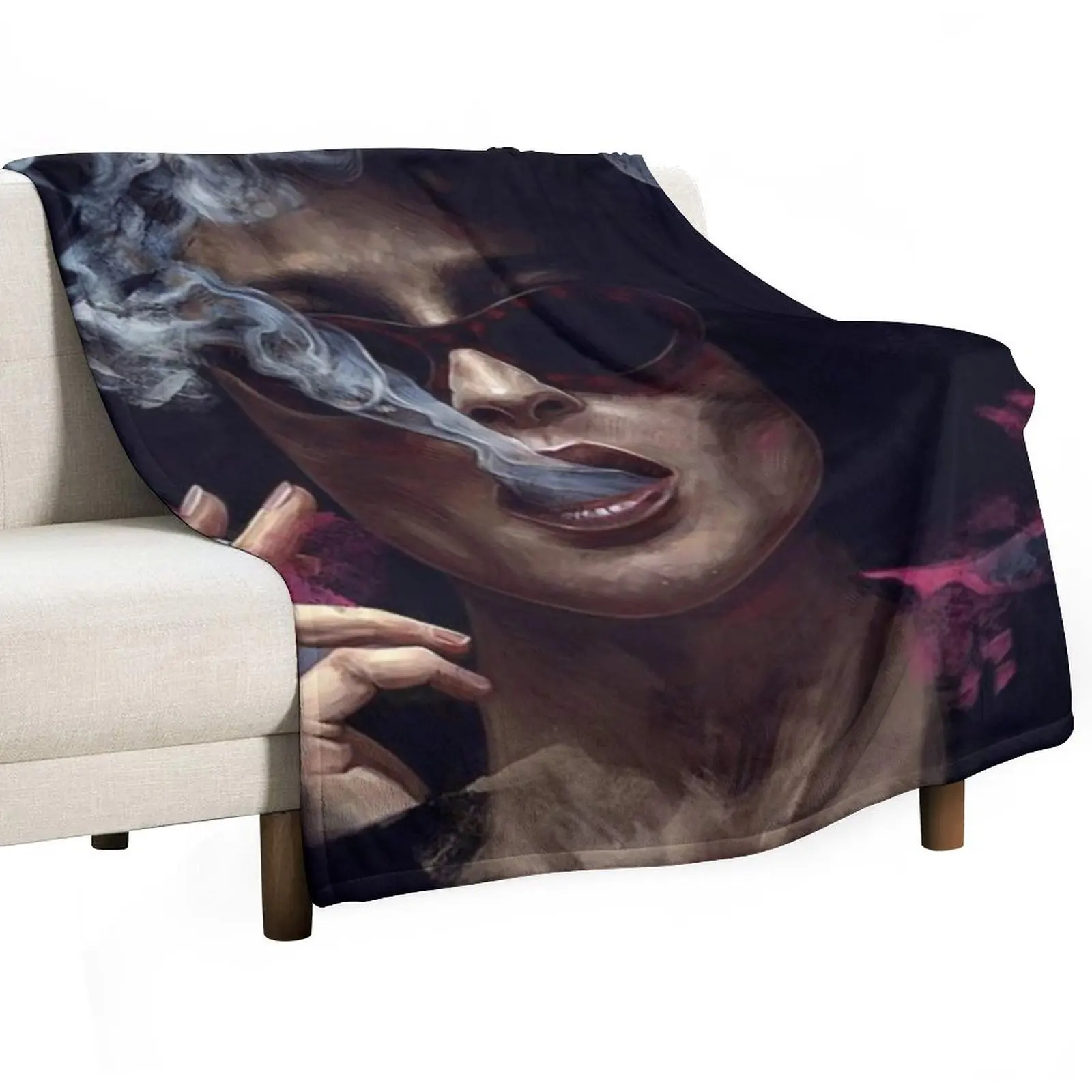 Marla Singer | Fight Club Throw Blanket christmas decoration Camping Flannels Plush Blankets