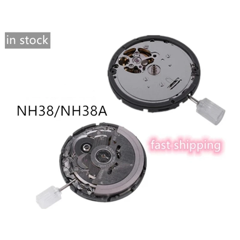 Mechanical Automatic Watch Movement Replacement Whole Movement Fit For Seiko NH38/NH38A Spare Parts Accessories