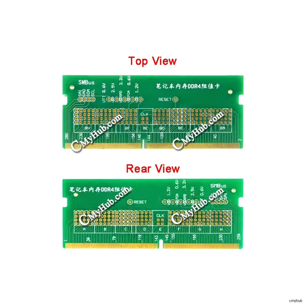 Repair Laptop Mainboard DDR4 RAM Memory Socket FALSE Diagnostic Analyzer Tester Card Dummy Fake Load