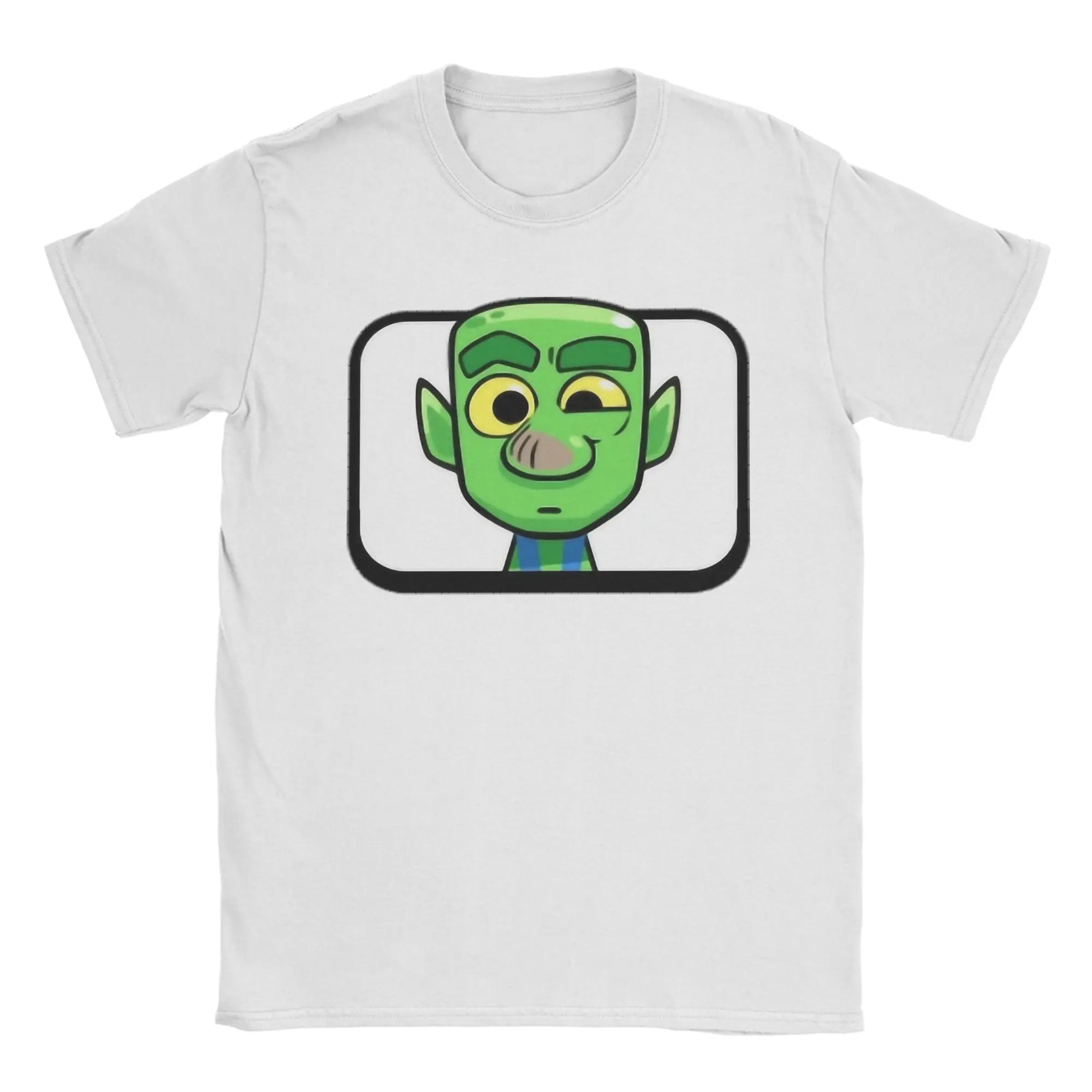 

Eye Twitch Goblin Clashes Royaleds Inspired Футболки Мужские хлопковые забавные футболки с круглым вырезом Футболка с короткими рукавами Топы размера плюс