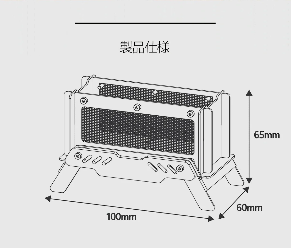 Outdoor Camping Incense Burner Incense Rack Exquisite Portable Incenses Burner Mini Firewood Stove Home Decoration Incenses Rack