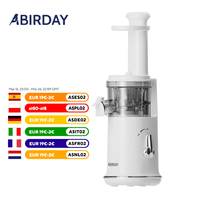 ABIRDAY Mini Slow Juicer Portable Electric Juice Extractor Lemon Fruit Juice Maker Blender Easy Clean Can Make Ice Cream