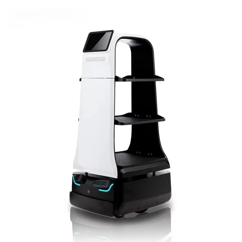 Customized Food Distribution Roboter Server Restaurant Automated Mobile Intelligent Humanoid Smart Robot