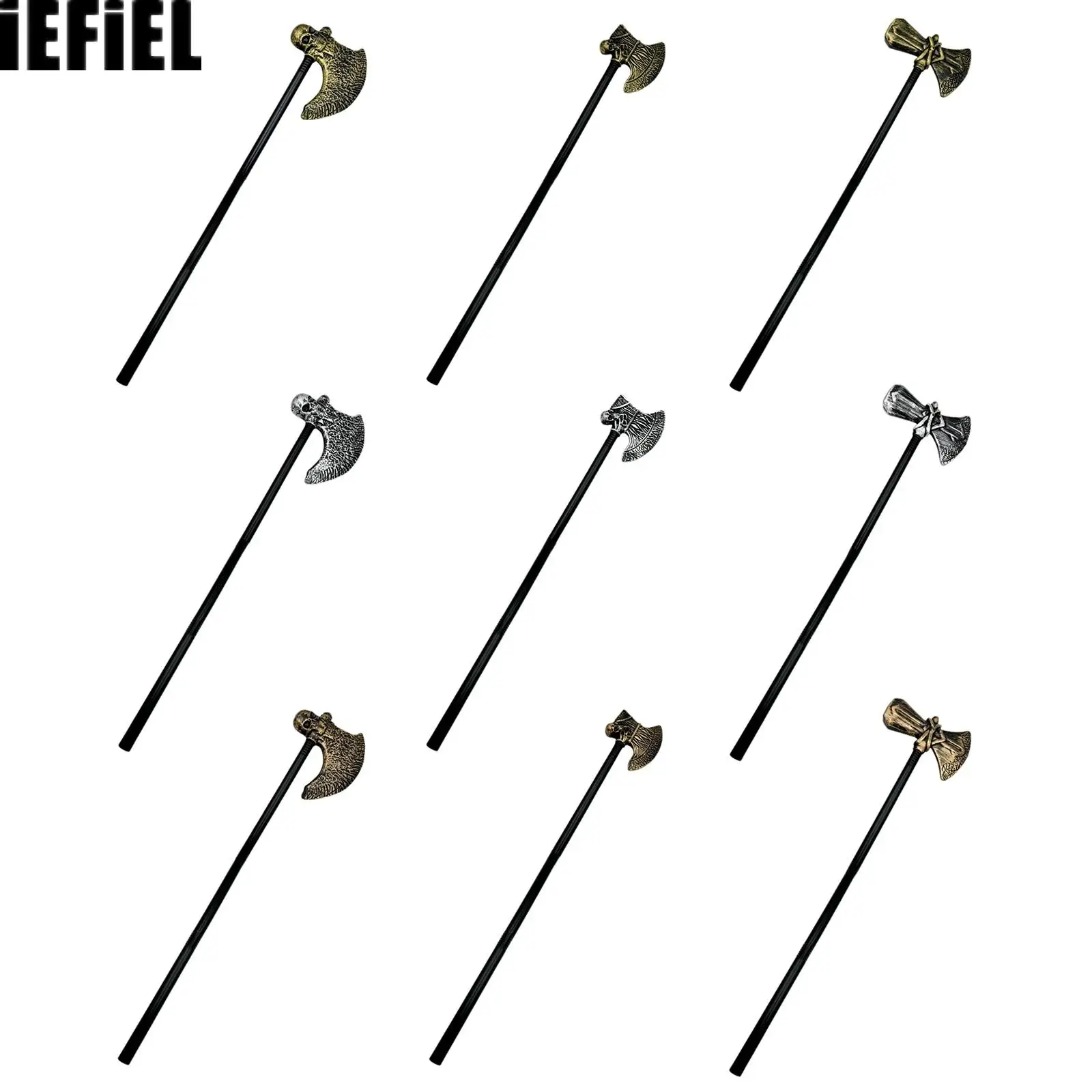 Halloween Skull Axe Scepter Decoration Props for Theme Party Halloween Cosplay Stage Performance