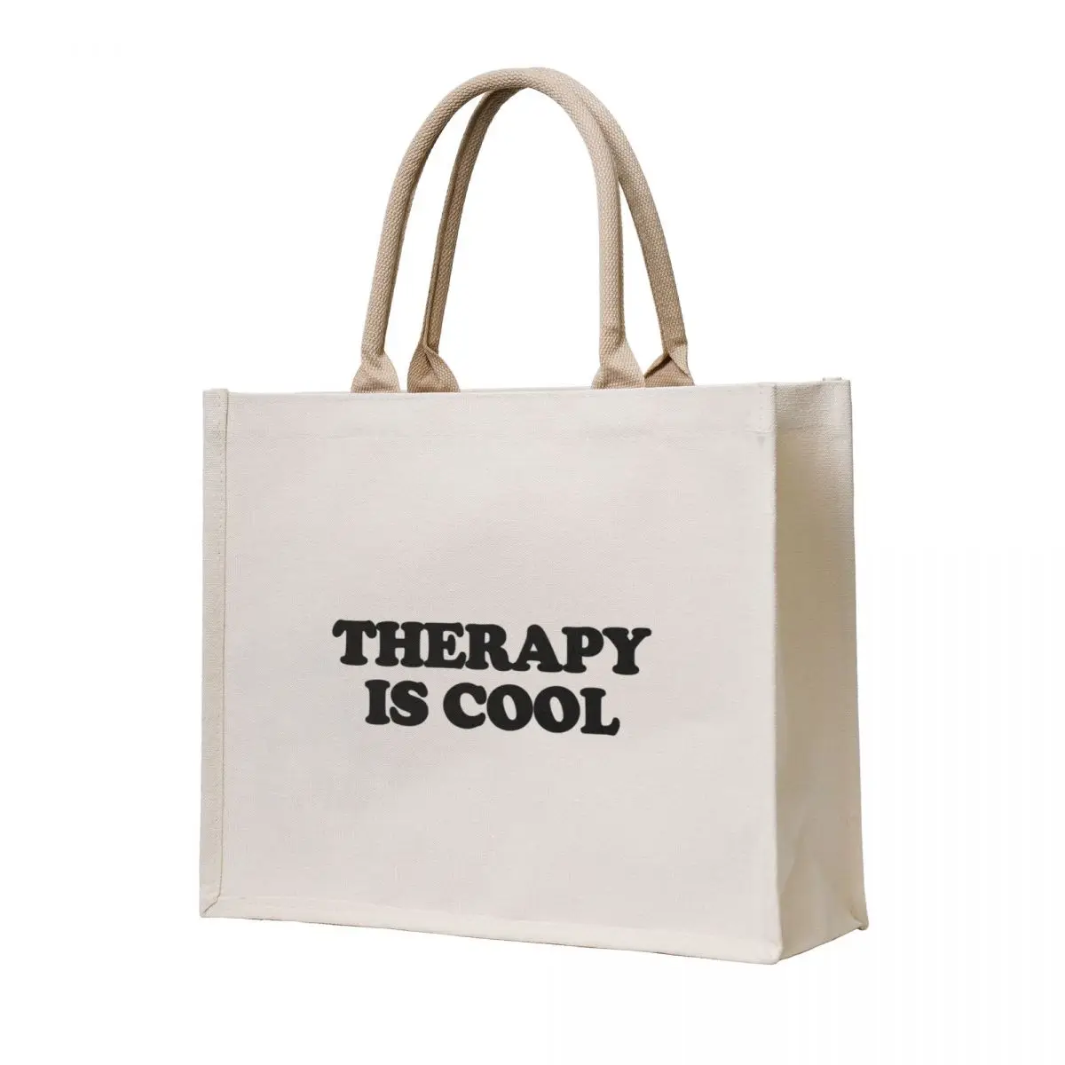 

Therapy Is Cool Tote Bag Women's tote bag the tote bag for beach Women's