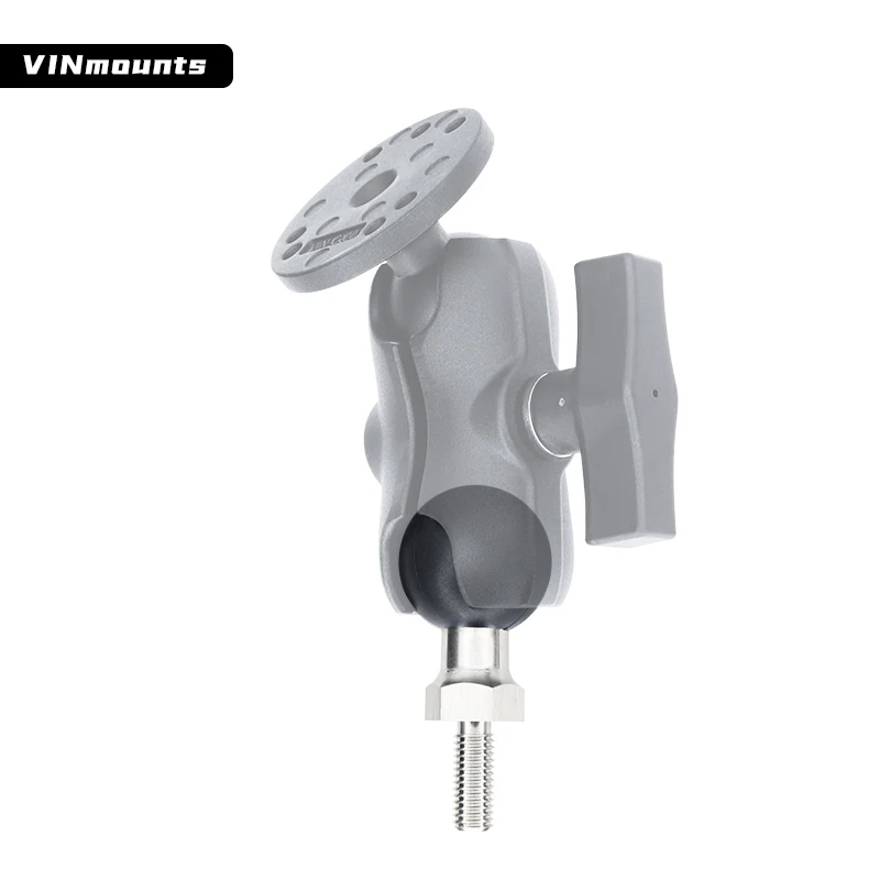 VINmounts 1.5in C-Size Ball Head Bolt Base M6 M8 M10 M12 etc  Thread RAM Compatible Tablet Mount
