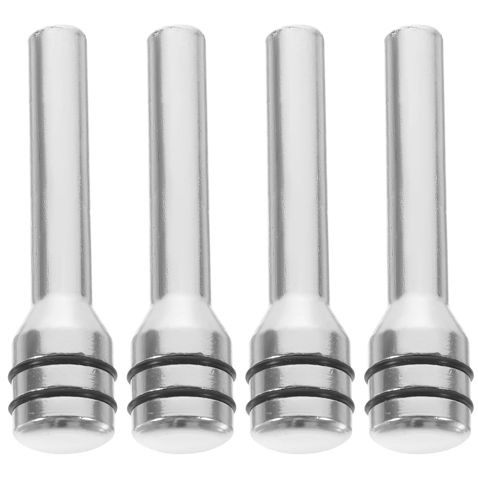 4 Pcs Air Tag Car Door Lock Pull Pin Auto Inner Pins Decorate Automotive Silver Travel