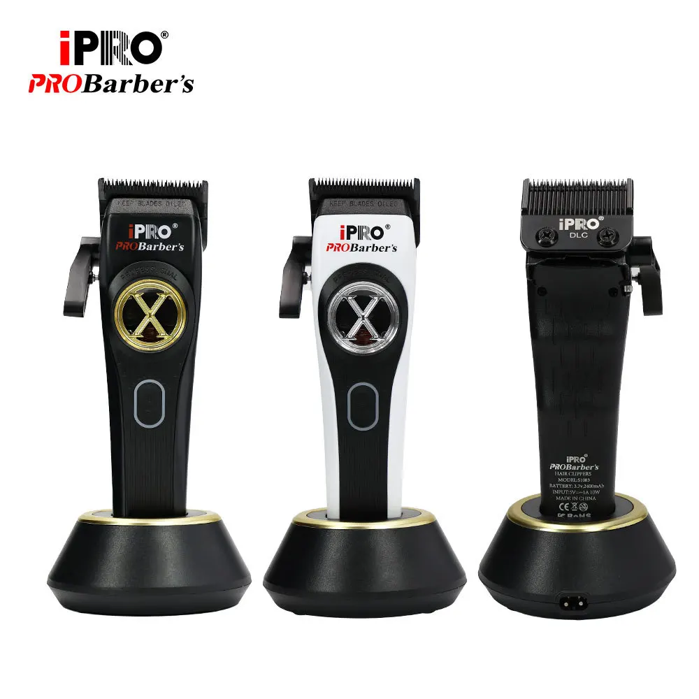 

IRPO's new vector motor 10,000 RPM high-power men's professional hair clipper
