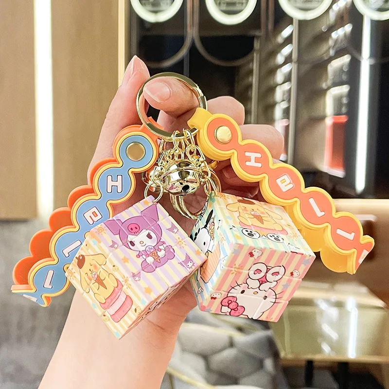 

Кулон-брелок для автомобиля Miniso, милая сумка для девочек, креативный мультяшный модный и крутой кулон-брелок