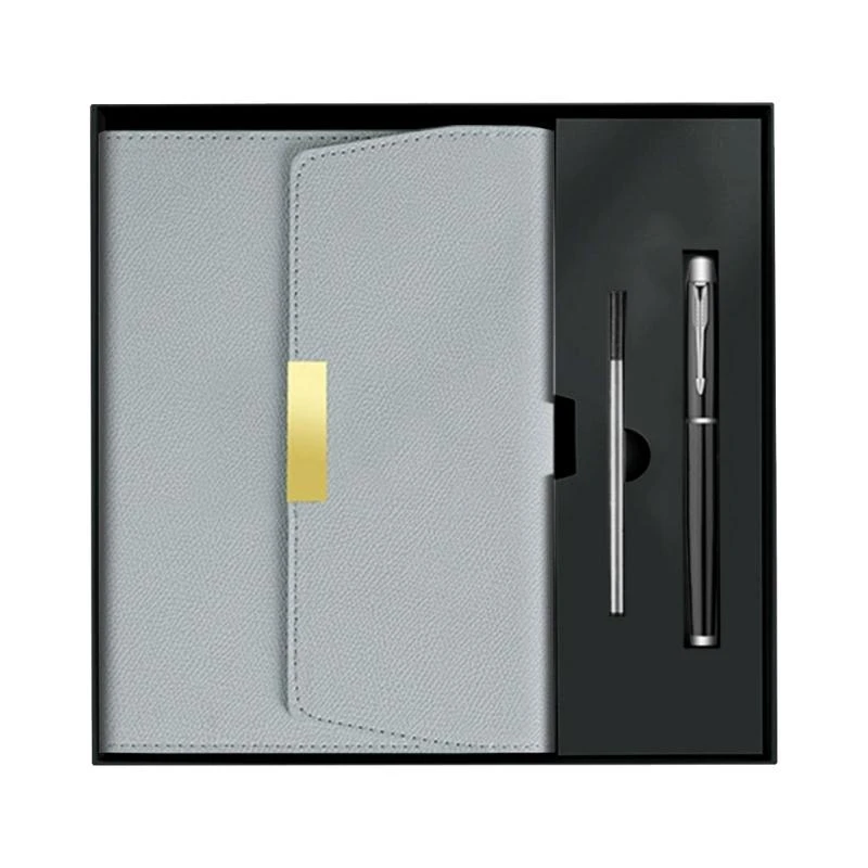 

C90C Notebbook Подарочный набор с ручкой и подарочной коробкой PU Кожа 100 листов школьные офисные принадлежности для написания