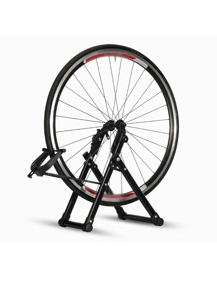 Bicycle Wheel Trimming Frame Foldable Mountain Bike Wheel Correction Table Road Bicycle Repairing Home Machinery Repairing Tool