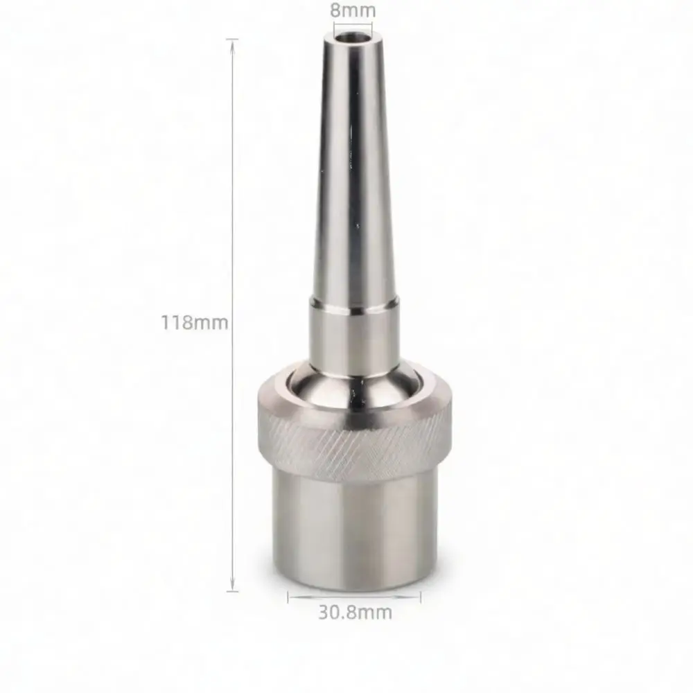 Solid Brass Universal Fountain Spray Head Adjustable Flow Nozzle For Garden Pond Landscape Waterfall Decoration Jet Sprinkler