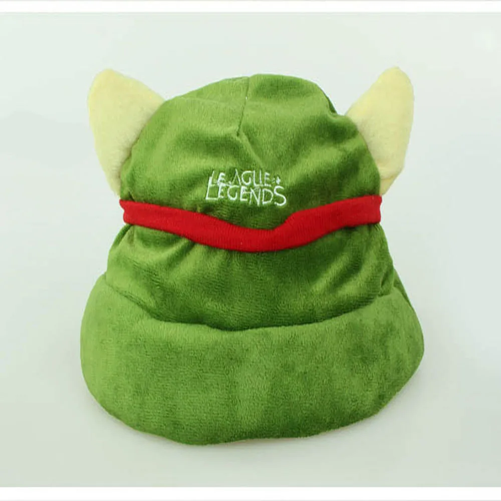 Classic Game Cosplay Swift Scout Teemo Cosplay Hat High Quality Fahion Cap Shooting Accessories Props Kids Birthday Xmas Gift