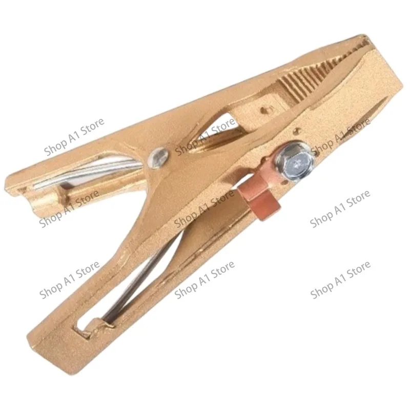 Pure copper A type welding machine two welding grounding clamp brazing clamp 500A tie wire clamp