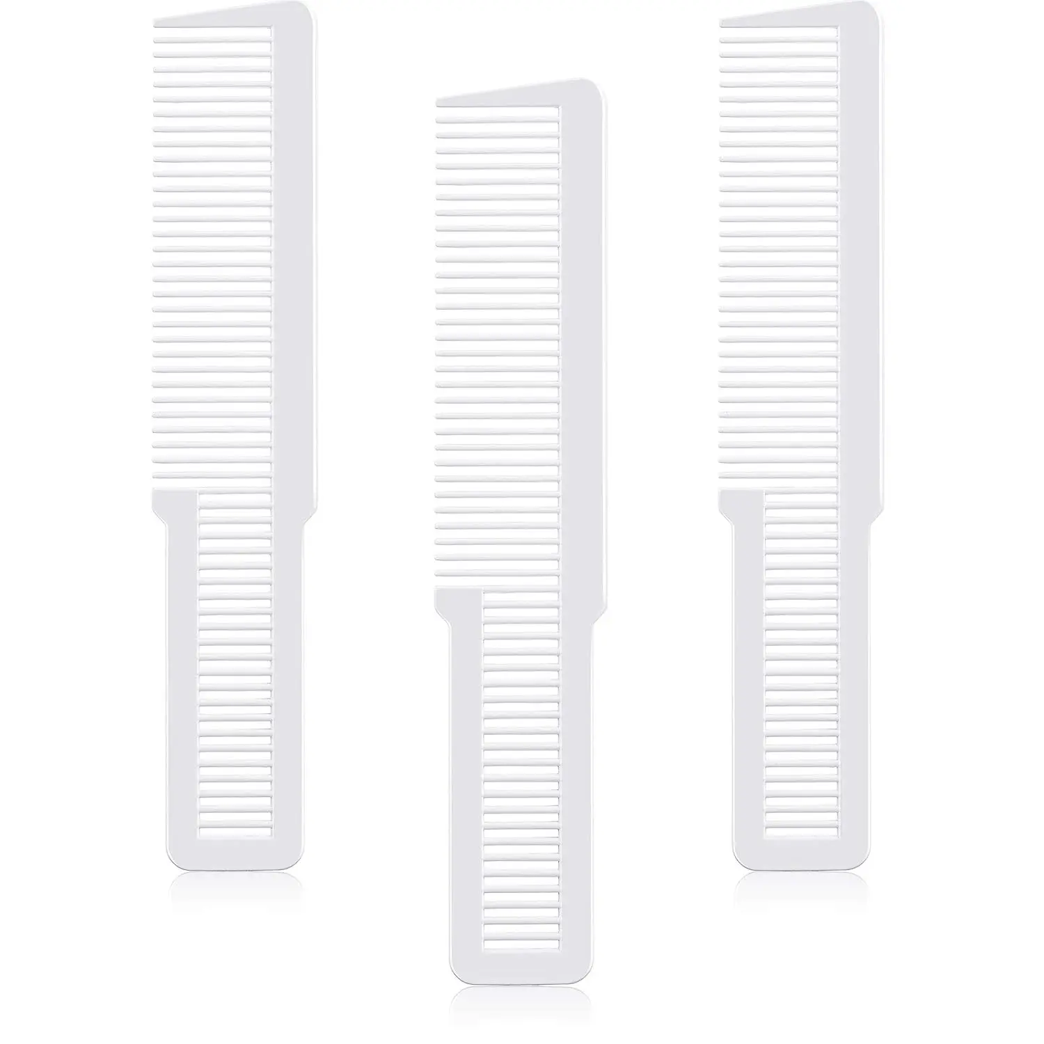 3-Piece Professional Hair Cutting Comb Set, Heat Resistant Styling Tool for Home Salon & Barbershop Use