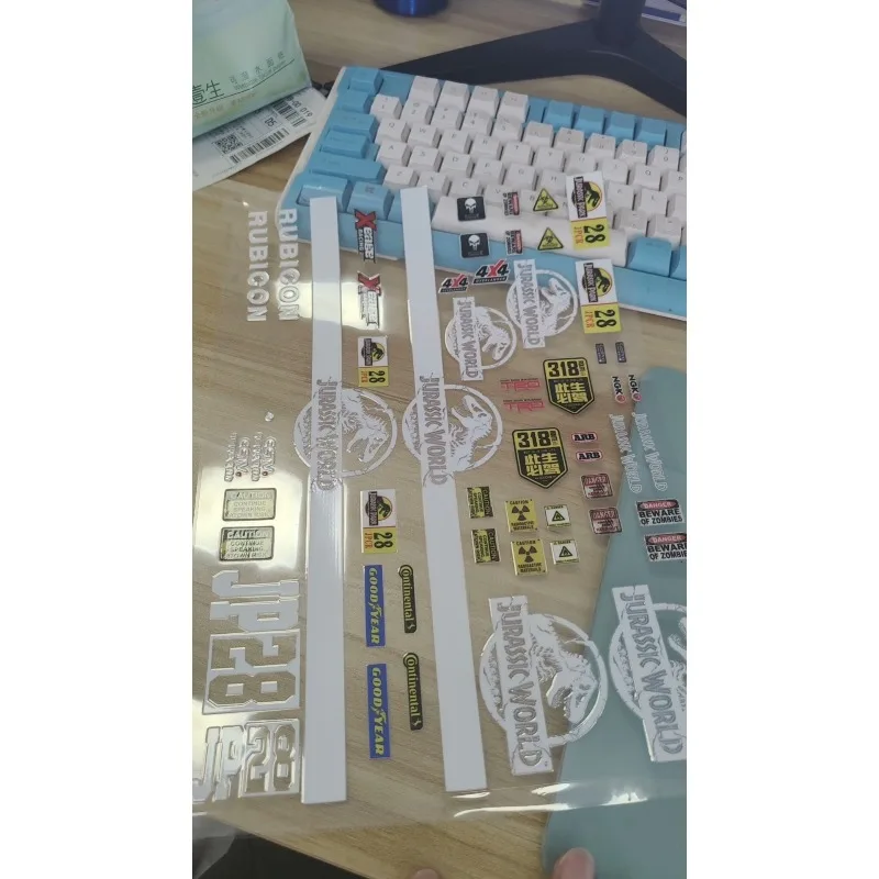 

Simulated Car Shell Anti-scratch Sticker Decoration for 1/10 RC Crawler Car Traxxas TRX4 Defender Bronco AXIAL SCX10 RC4WD D90