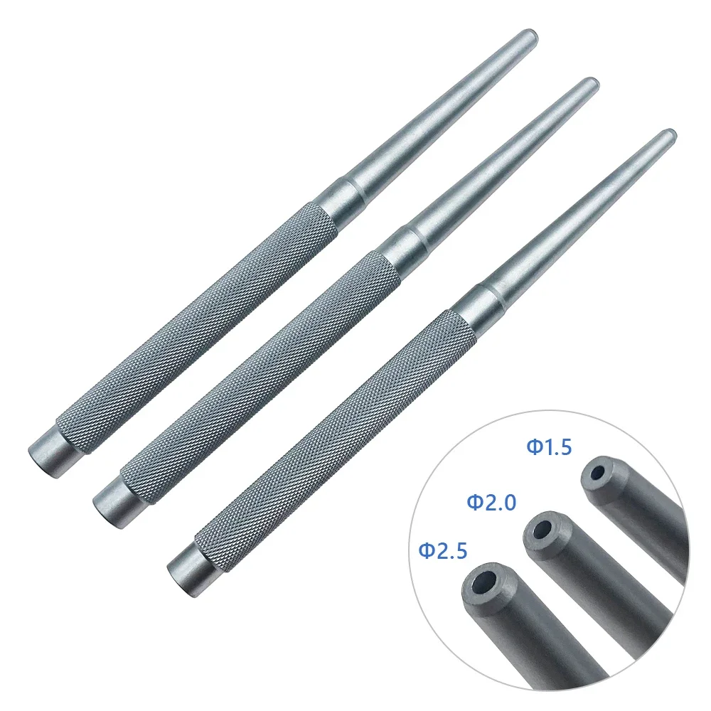 Stainless Steel Kirschner Wire Punch Pin Punch 1pc  Veterinary Orthopedics Surgery Instruments