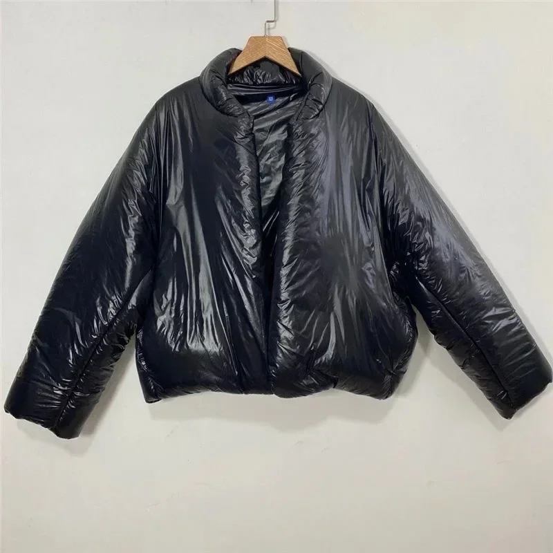 24ss YZY DONDA Kanye PUFFER JACK Parkas for Men Women 1:1 Top Quality Solid Color Thicken Oversized Coats Down Jacket