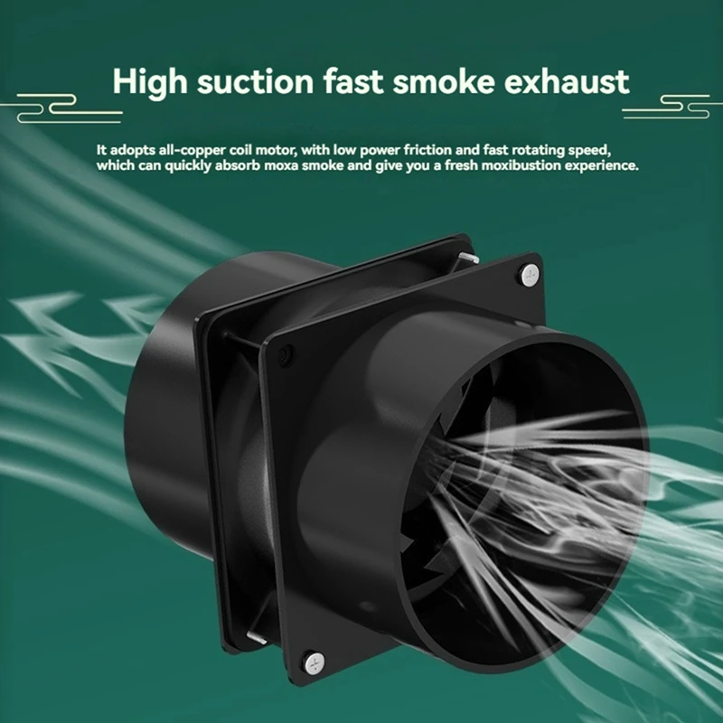 Ventilador de duto USB USB 5V Absorvedor de fumaça de solda ESD Extrator de fumaça Duto de tubo de ventilador