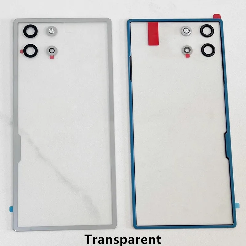 10SPro Rear Back Cover For ZTE Nubia Red Magic 10S Pro Plus  Battery Housing Case Replace Repair Spare Parts + Camera Lens