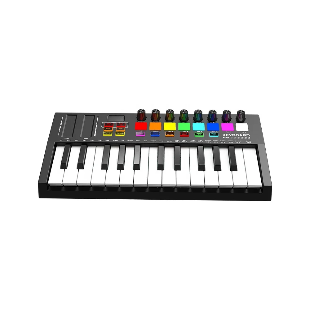 25-Keys Digital Piano Keyboard Mini Educational Musical Instrument Toy for Kids Toddlers Boys and Girls