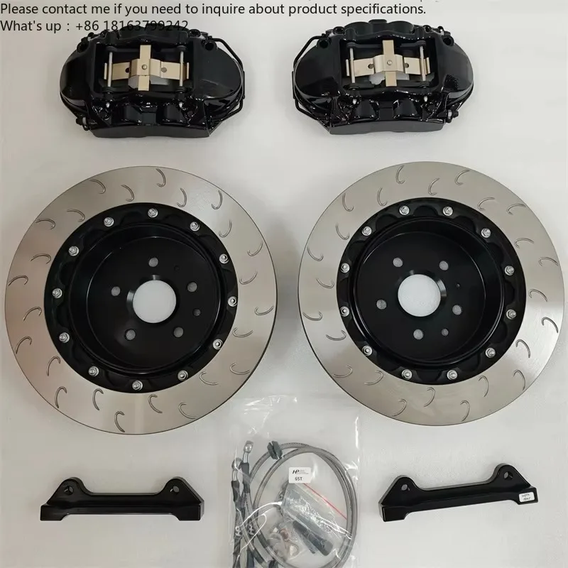 

4-Piston Black Brake Caliper Kit - High-Performance for 18 Inch Wheel Rims for Jza80 Toyota Supra MK4 Rear